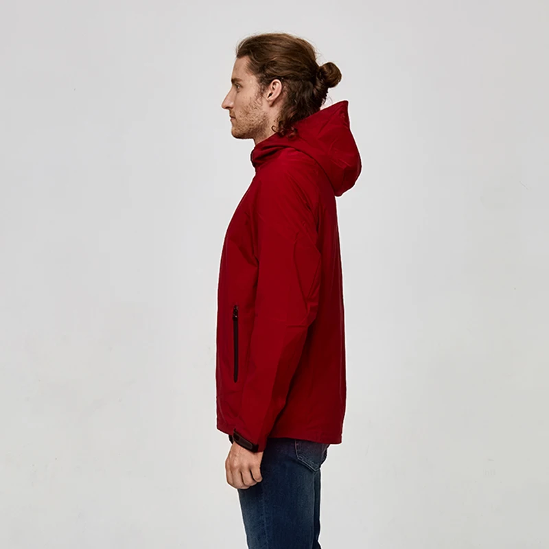 Сила тигра 2019 мужские Весенние куртки с капюшоном Повседневная ветровка мода