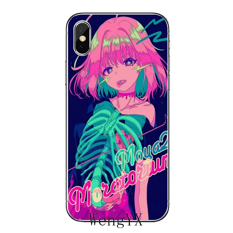 Чехол для телефона с аниме Neon Oni Girl Samsung Galaxy M30 A70 A60 A50 A40 A30 A10 A9 A8 A6 J8 J4 J6 Prime Plus 2018 |