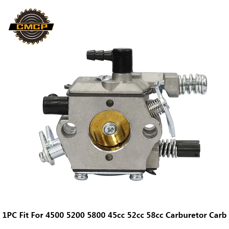 Бензопила Карбюратор Carb кусторез Карбюратор ПОДХОДИТ для KOMATSU 4500 5200 5800 45cc 52cc 58cc бензопила запчасти