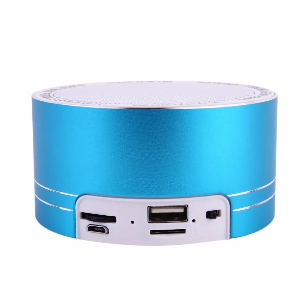 Laiyiqi BT металлическая текстура Bluetooth динамик радио FM низкочастотный с басами