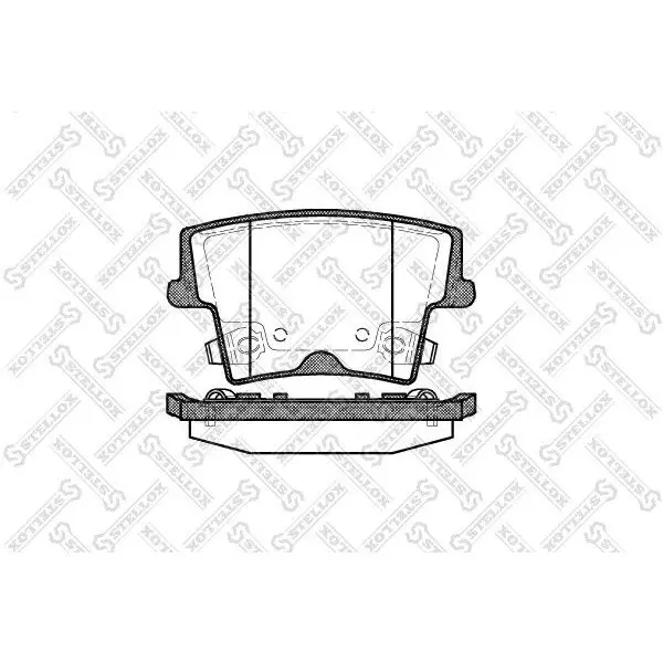 Колодки дисковые з.\ Chrysler 300C 2.7/3.5/5.7/6.1 V8 04 STELLOX | Автомобили и мотоциклы