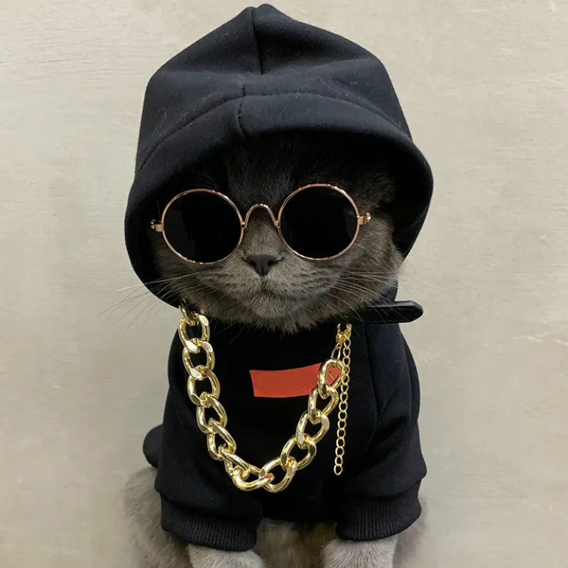 Одежда для собак и кошек одежда домашних животных британская Короткая синяя