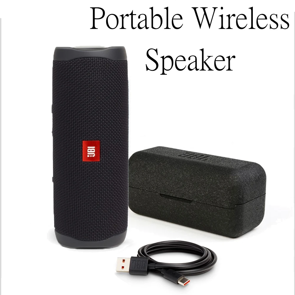 Flip 5 Wireless Speaker Original Bluetooth Portable Large Powerful Speakers waterproof Outdoor Surround Stereo | Электроника