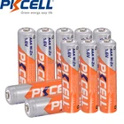 Аккумуляторная батарея PKCELL AAA 10 шт., перезаряжаемые батарейки NI-ZN 3 А 1,6 МВтч, батарея aaa для игрушек, фонариков, Ру автомобилей