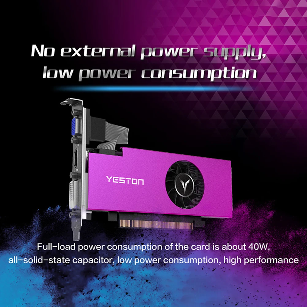 yeston radeon rx550 графическая карта 4 гб gddr5 pci express