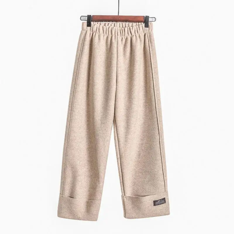 

Black Wide Leg Pants Women Casual Plus Size Baggy High Waisted Women's Trousers Khaki Females Bottom Loose Autumn Fashion 2020