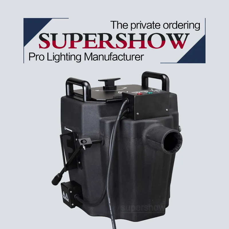 Buy DJ máquina de niebla de hielo seco Nimbus, niebla redonda de baja niebla, efecto de escenario para boda, 3500W