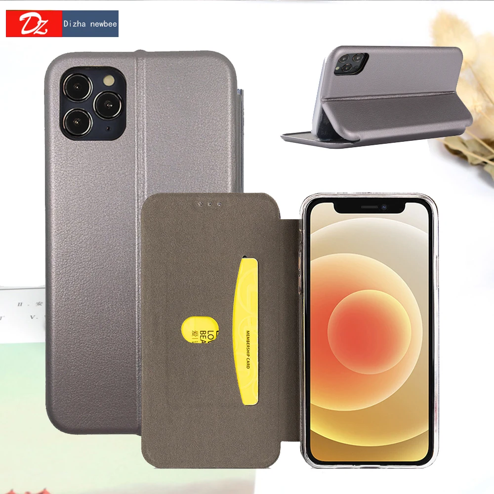 Роскошный тонкий кожаный чехол для iPhone 11 12 Ipad мини iPad Pro XR XS Max X 6 6s 7 8 плюс 5 5s SE 2020