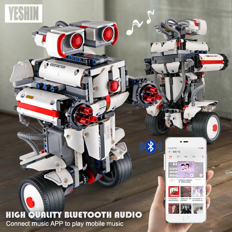 Идея MINDSTORMS Программа Робот стена е Строительные кирпичи блоки Lepining Игрушки