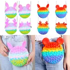 Силиконовый мешок для макарон, Пузырьковые игрушки-антистресс для аутистов, снятия стресса, игрушки для декомпрессии, подарки для взрослых и детей