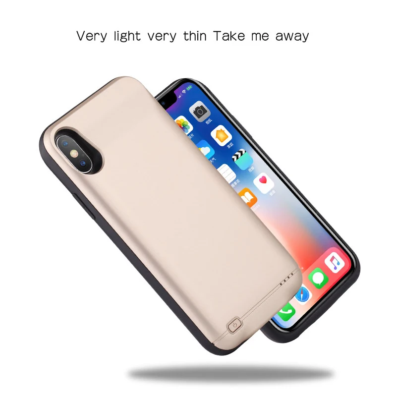 Чехол с зарядным устройством для iphone 6 s 7 8 Plus X XS Max XR 10000 мАч 2020 | Мобильные телефоны