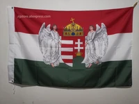 flag of hungary 1896 1915 angels banner 3x5ft 90x150cm banner brass metal holes