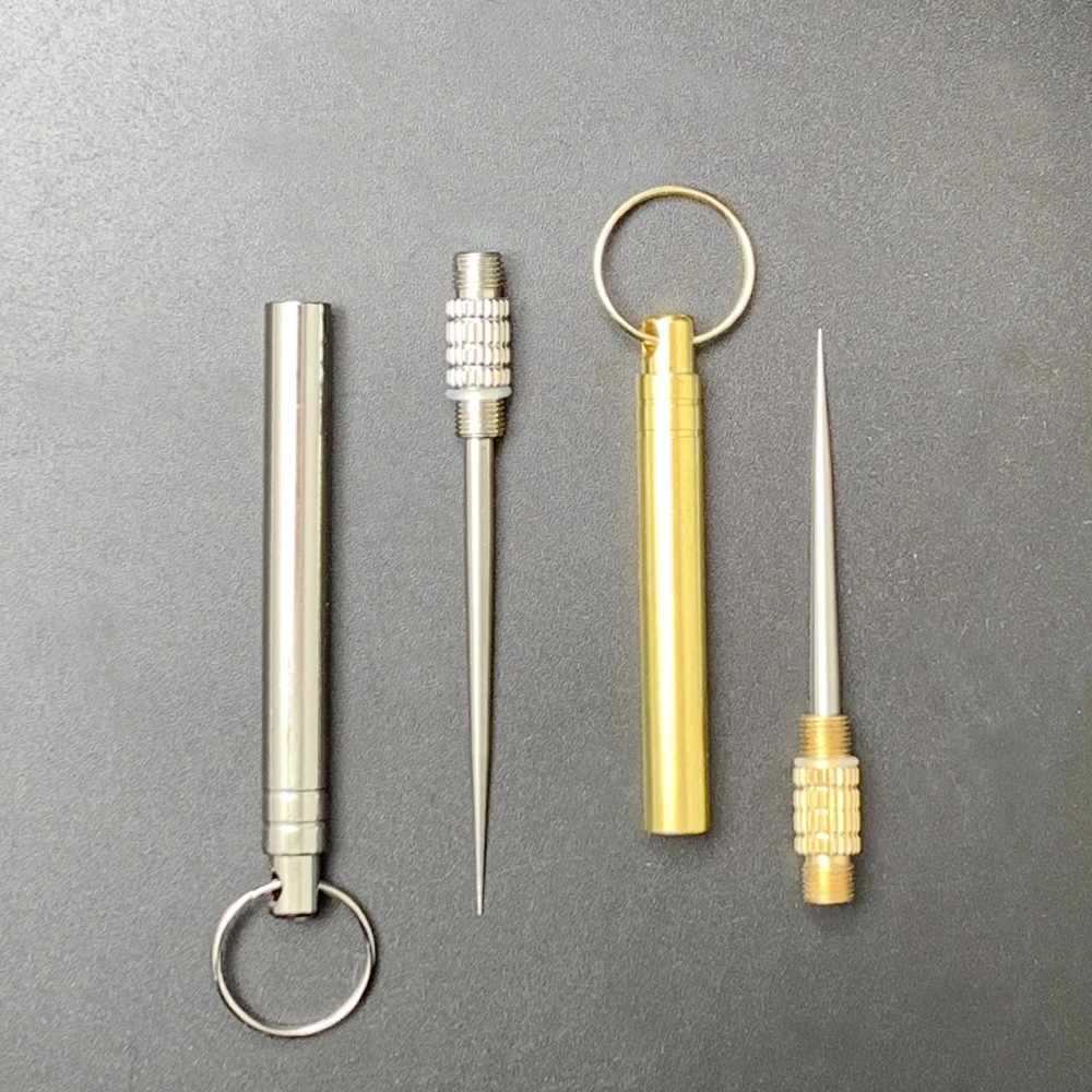 Титановая портативная многофункциональная вилка для фруктов Edc Бутылочки