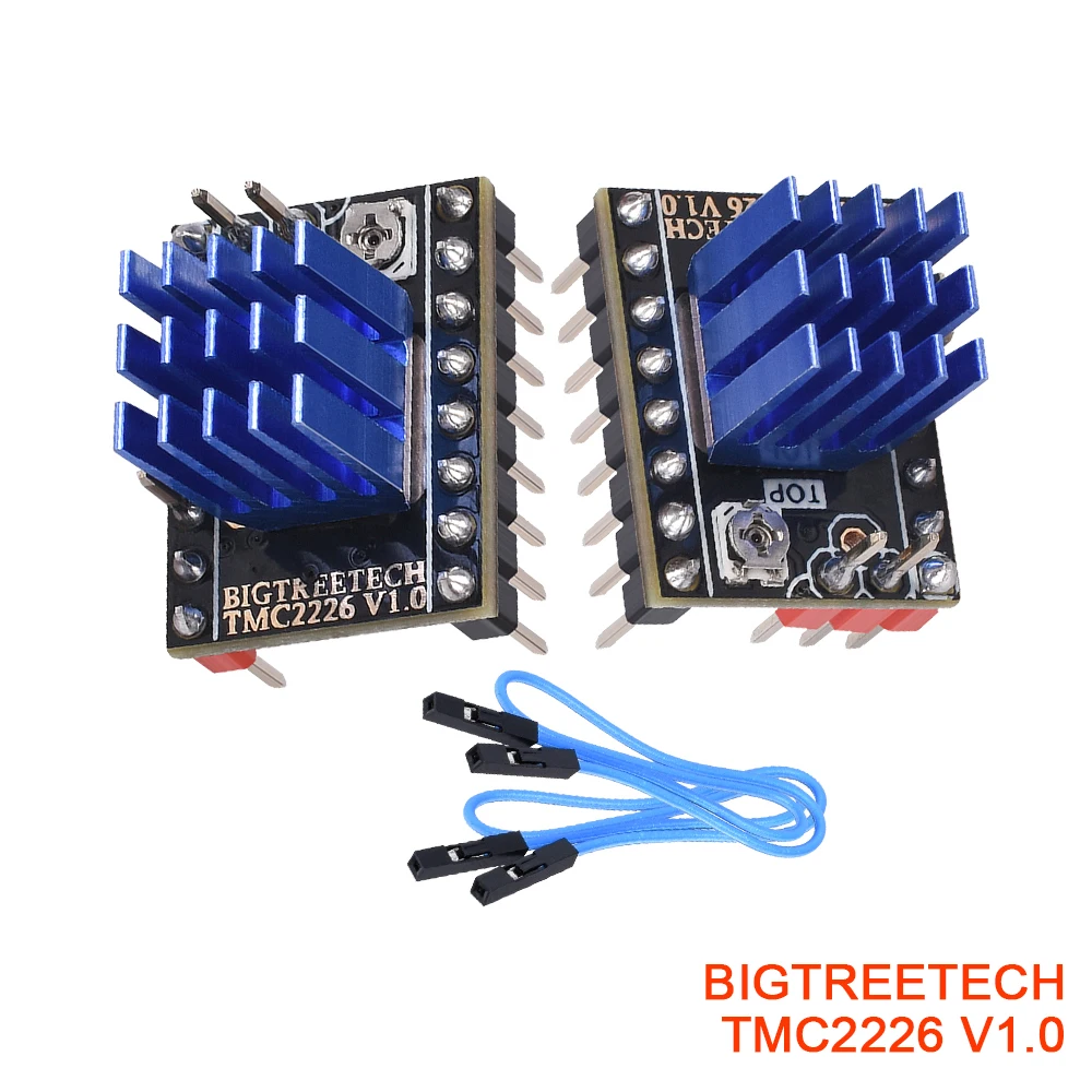 

Драйвер BIGTREETECH TMC2226 V1.0 для шагового двигателя, детали для 3D-принтера SKR V1.3 V1.4 MINI E3 DIP TMC2209 TMC2208 UART MKS