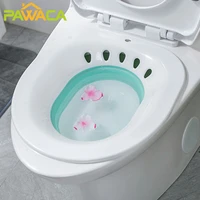 folding toilet bidet women postpartum bath toilet seat self cleaning hip irrigator perineum soaking bathtub hemorrhoid treatment