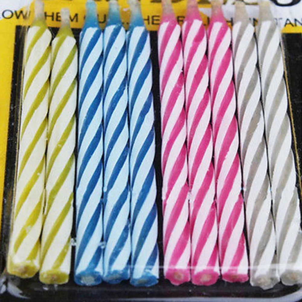 

Magic Trick Relighting Birthday Candle 10 Piece Naughty Party Joke Gift Kids Toy