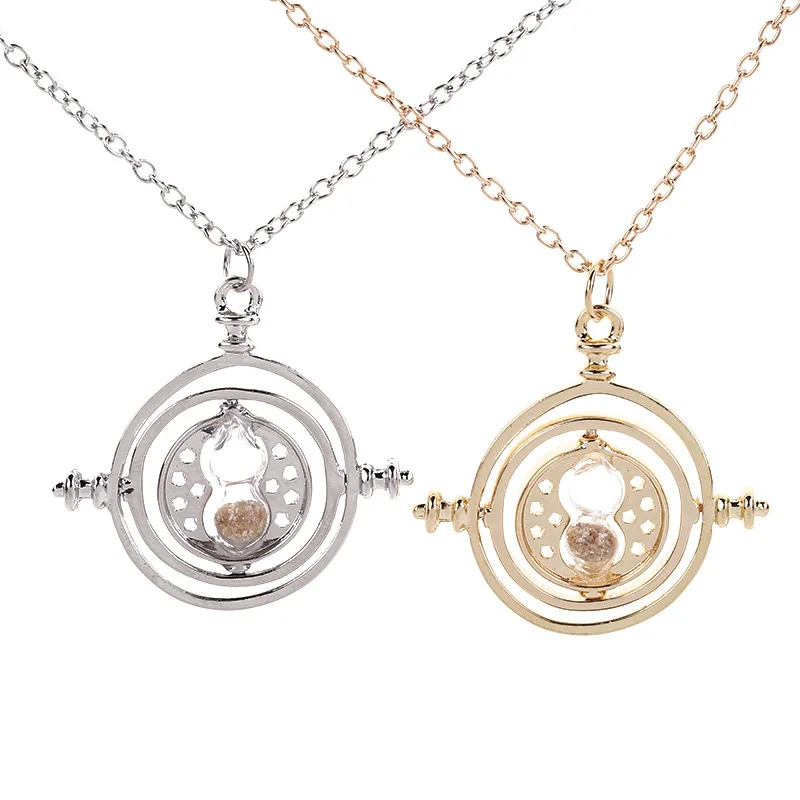 

Harri Movie Time Turner Potters Hourglass Necklace Hourglass Horcrux Necklace