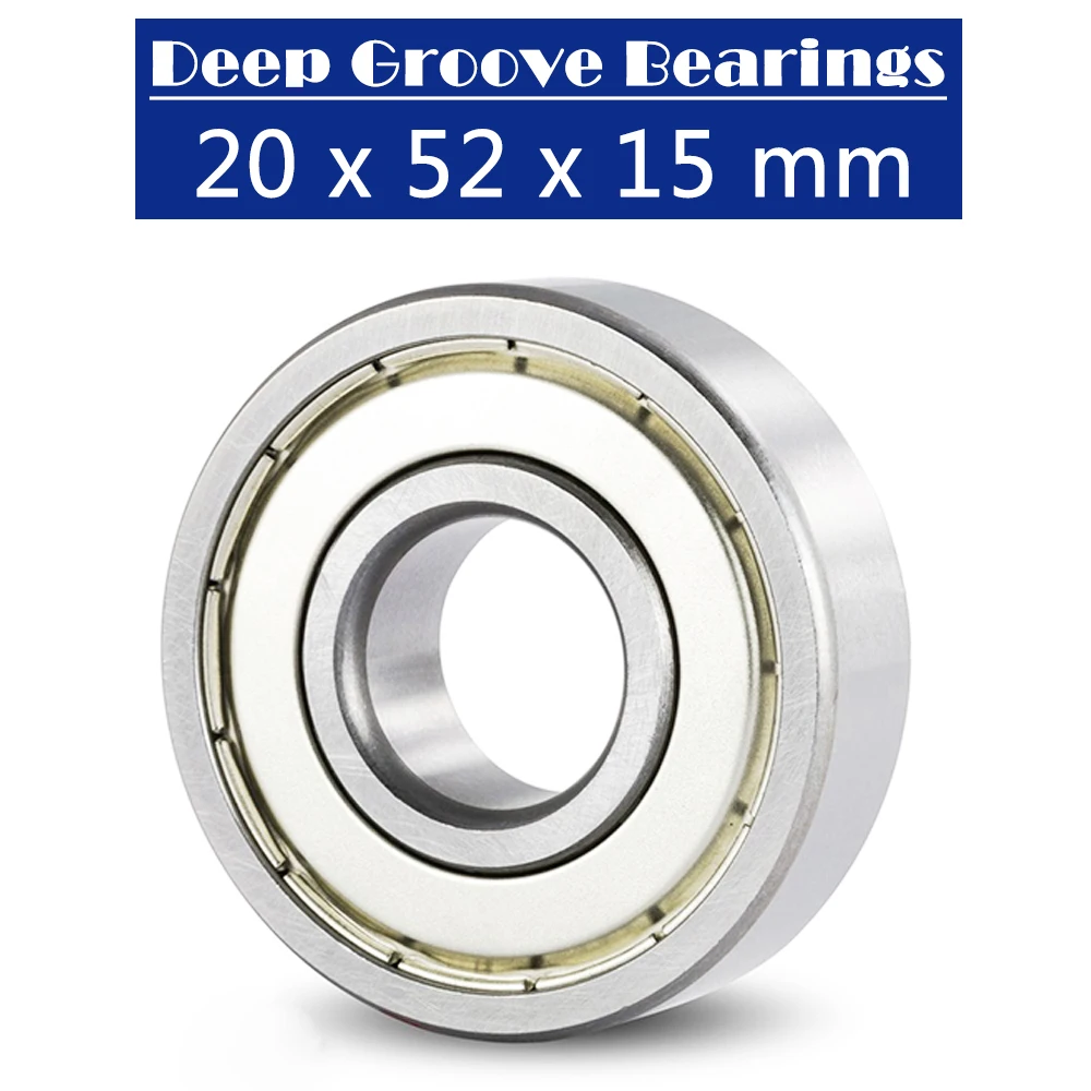 6304ZZ Bearing 20*52*15 mm ( 2 PCS ) For Blower Vacuums Saw 