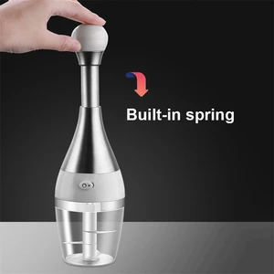 bowling shape garlic chopper stainless steel food processor quick powerful vegetable shredder dicer kitchen accessories gadgets free global shipping