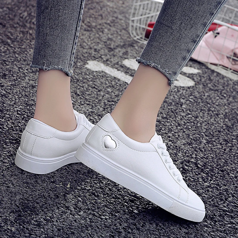 

Women Flat Shoes White Ladies Shoes Spring/Summer/Autumn/Winter Casual Female Shoes Flats Loafers Woman Footwear