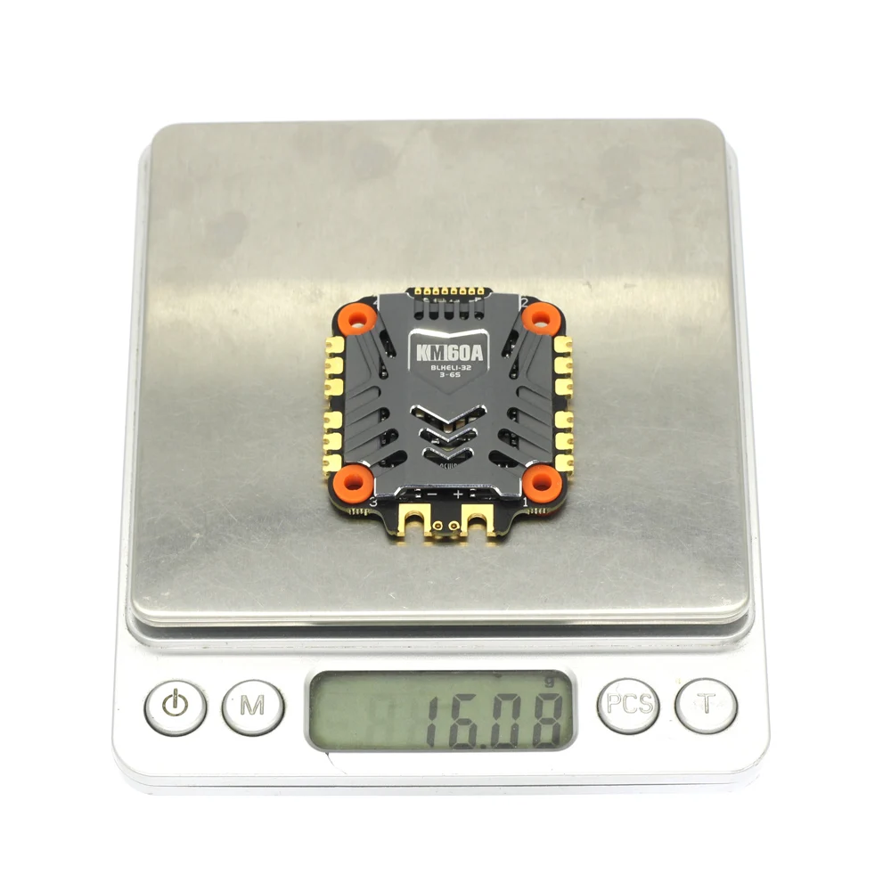 Фото SKYSTARS 60A с диагональю экрана 3-6S 4in1 ESC BLHeli-32 ESC Скорость плата контроллера Dshot600 DShot1200 Lipo для FPV гоночный Квадрокоптер №3
