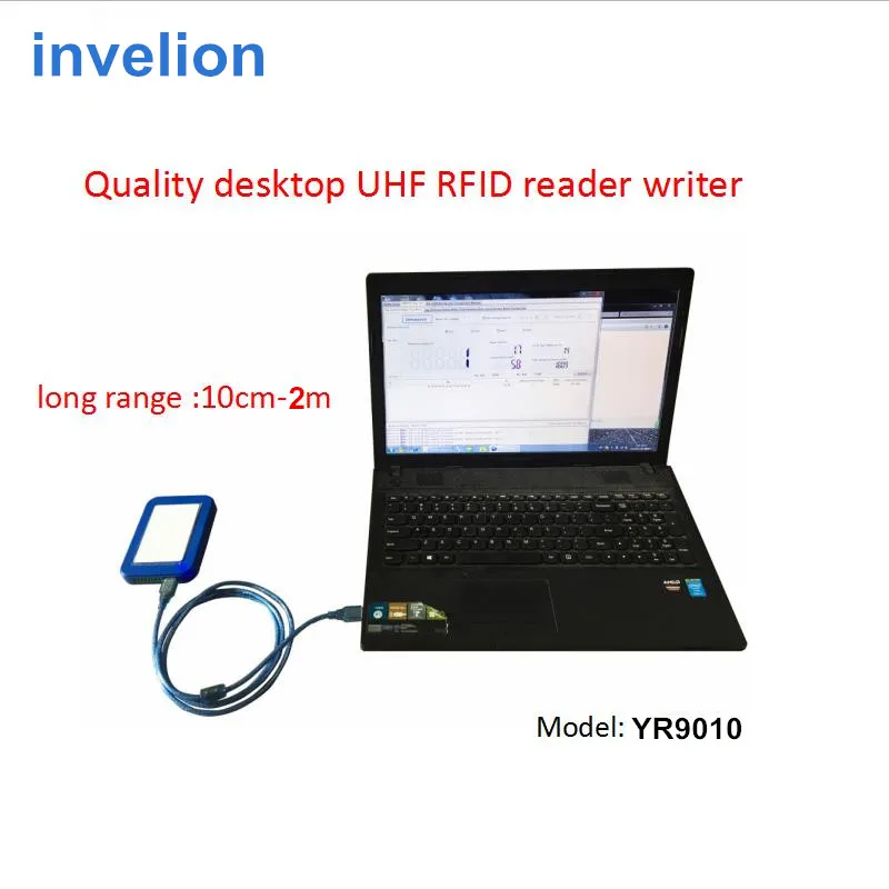 Настольный usb rs232 uhf rfid считыватель записывающее устройство карт кодировщик 1 метр