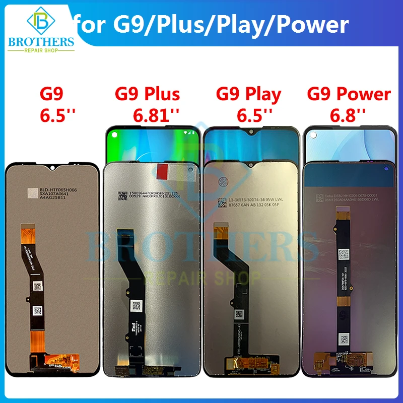 Для Motorola Moto G9 G9Play G9Plus Power ЖК-дисплей сенсорный экран дигитайзер 6 5 'ɶ 81''