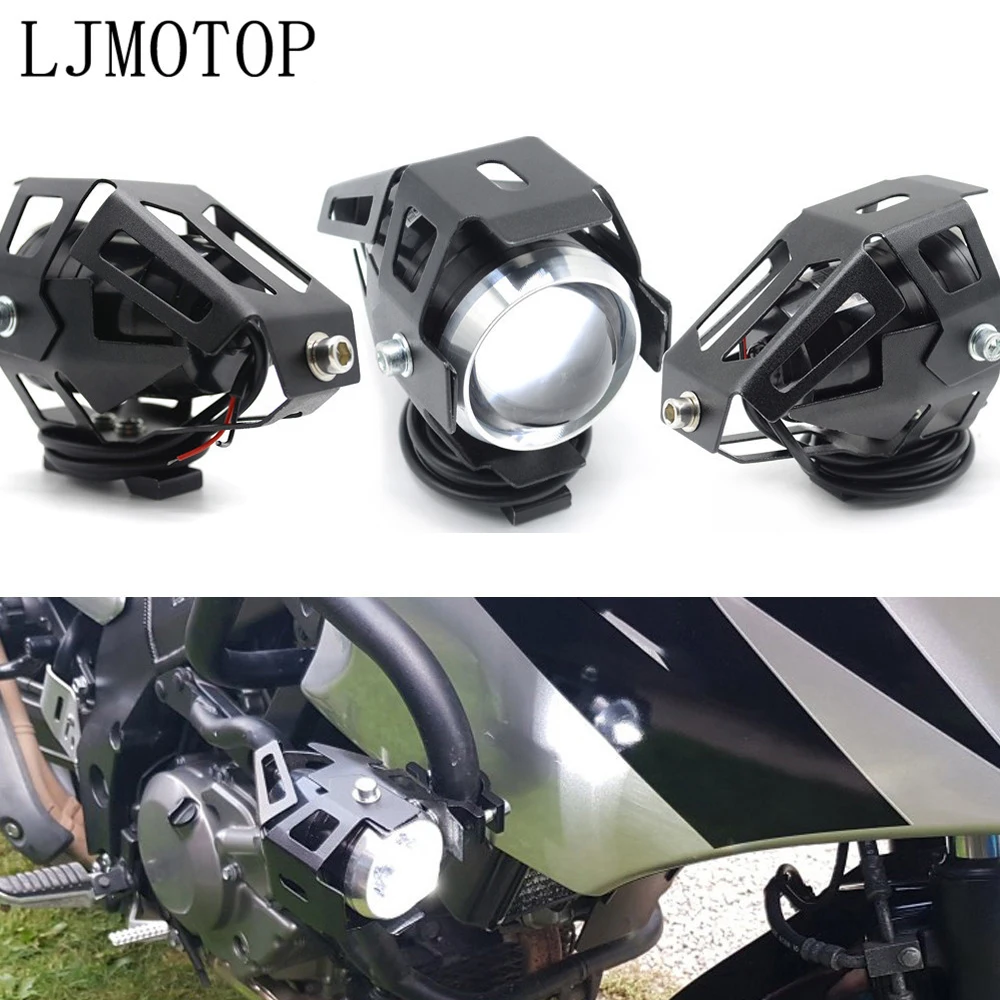 Светодиодные фары для мотоцикла U5 12V декоративная лампа YAMAHA FZ6 FAZER FZ6R FZ8 MT 07/FZ 07 XJ6 N /