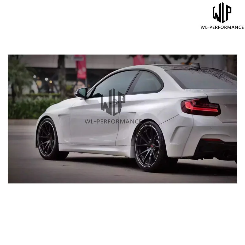 F22 High Quality Frp Material Wide Body Car Kit Side Fenders Skirts for Bmw 2 Series M235 m Style Styling | Автомобили и