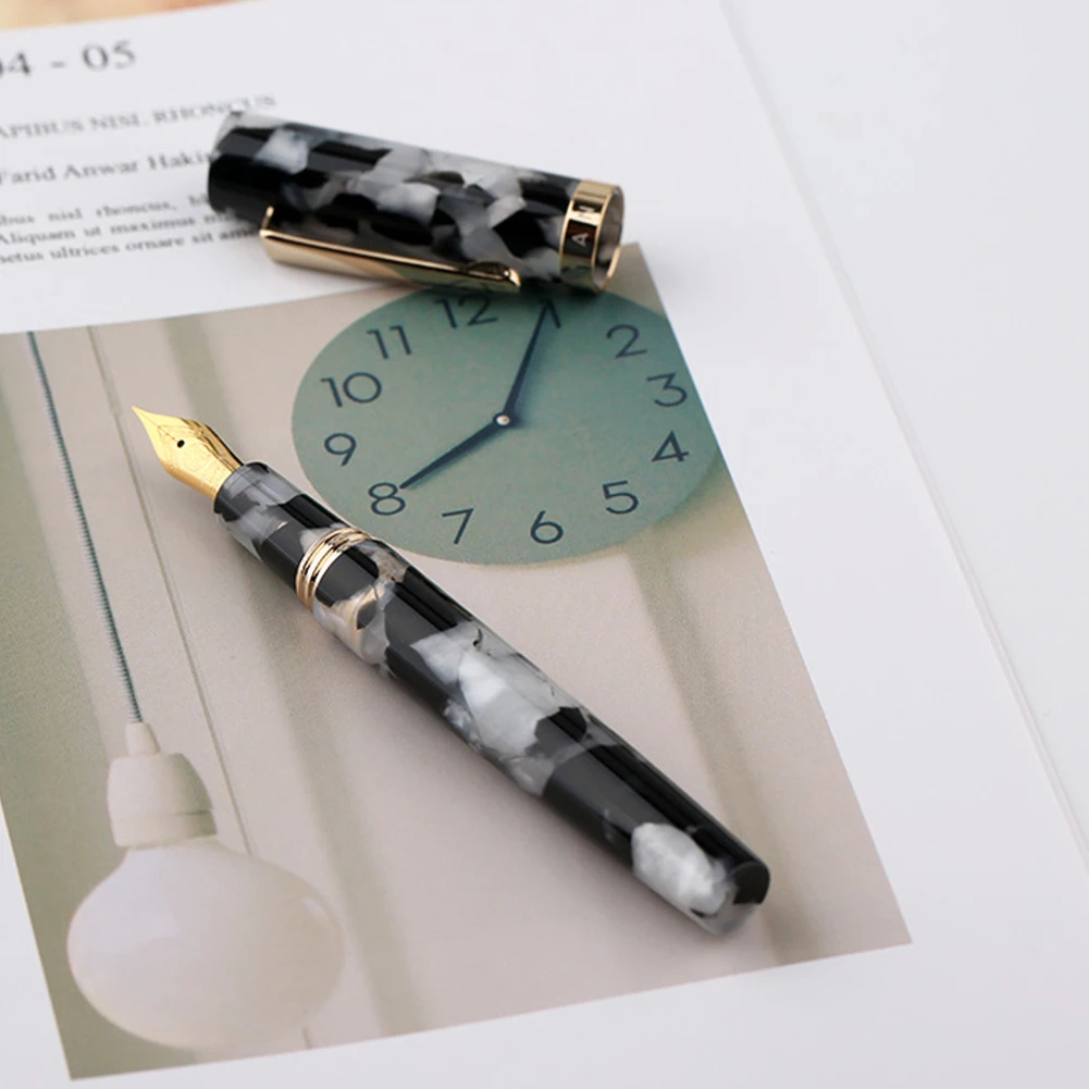 

Moonman N2 Practise Device Vacuum Filling Study Supplies Ink Fine Nib Office Gifts Non-Slip Stationery Mini Short Fountain Pen