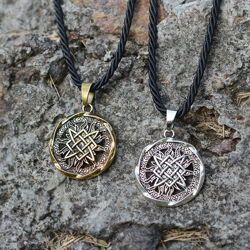 Сварог площади Подвеска славянский оберег символ ювелирные изделия звезда Руси