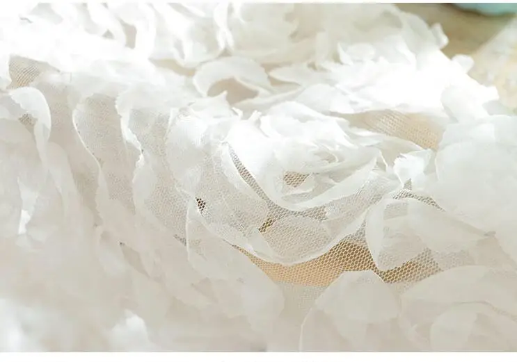 Затемняющие шторы на окна в Корейском стиле принцессы с белыми розами для