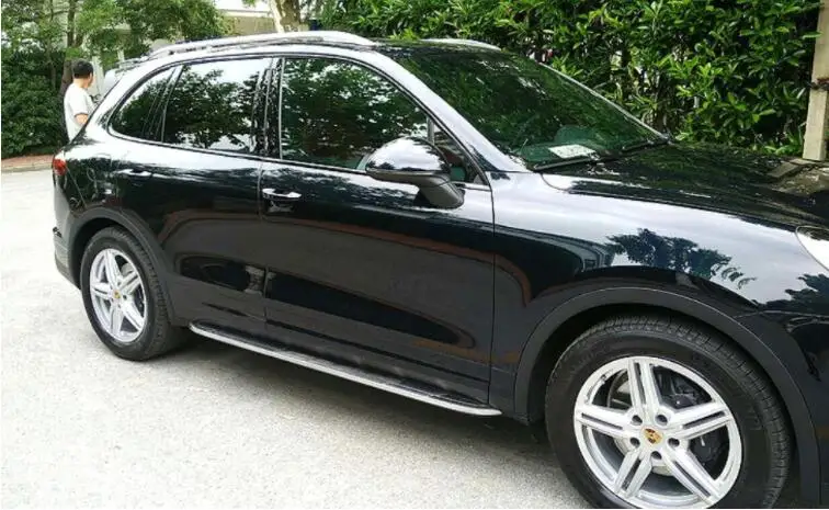 Aluminum alloy Running Board Side Step Nerf Bar Pedal For Porsche Cayenne 2011 2012 2013 2014/2015 2016 2017/2018 2019 2020 Year |