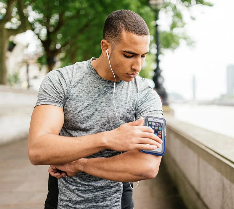 Универсальная сумка на руку для бега Спортивная женская карт водонепроницаемая