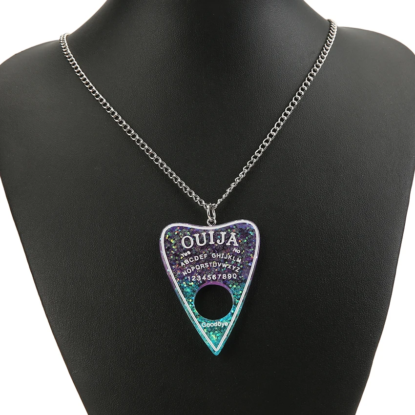 1PC Women Necklace Multicolor Resin Ouija Plate Pendant for Children Birthday Gift FashionJewelry | Украшения и аксессуары