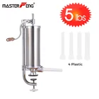 Ручная вертикальная фарш - машина для изготовления домашней колбасы из (нержавеющая сталь).