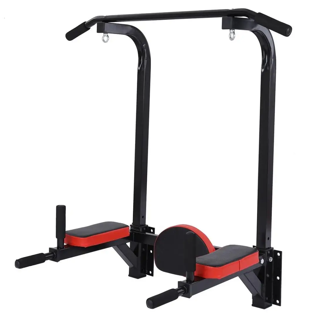 

Multi-Function Wall Mounted Pull Up Bar Dip Station Chin Up Bar, Dip Station for Indoor Home Workout Fitness Equipment Dip Stand