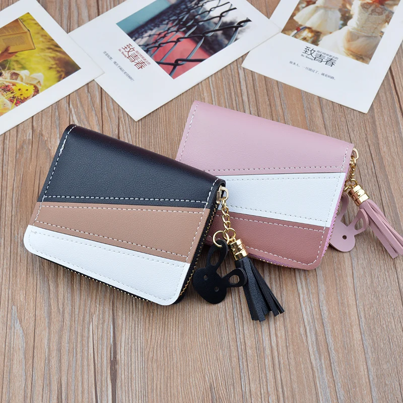 MoneRffi 2019 женский кожаный кошелек с рисунком Женская сумочка Женский Короткий