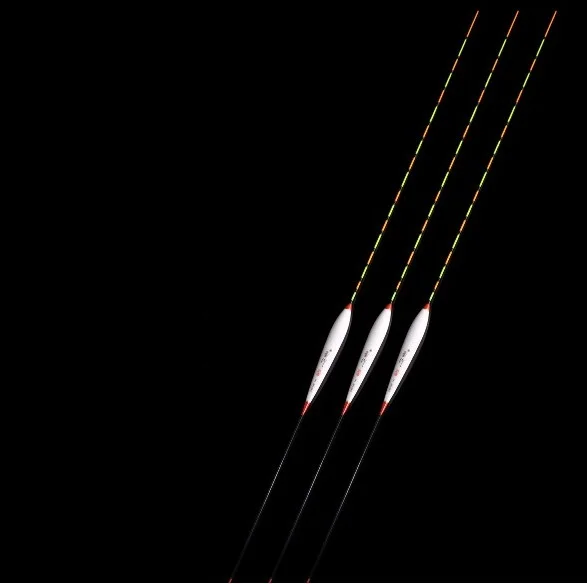 Чувствительный поплавок с перьями павлина для тайваньской рыбалки из