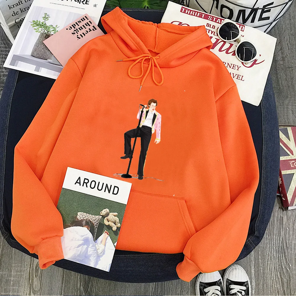 

Harry Styles Hoodies Plus Size Women Fashion Woman Clothes Print Pullovers 2020 Women Harajuku Stage Singing Sweatshirt