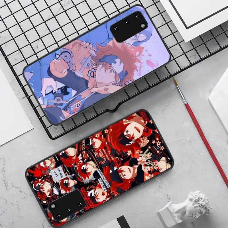 

YNDFCNB SK8 the Infinity REKI Anime Phone Case for Samsung S10 21 20 9 8 plus lite S20 UlTRA 7edge