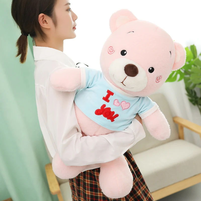 60 см Пушистый милый плюшевый мишка плюшевая игрушка мягкий мультяшный Зверюшка