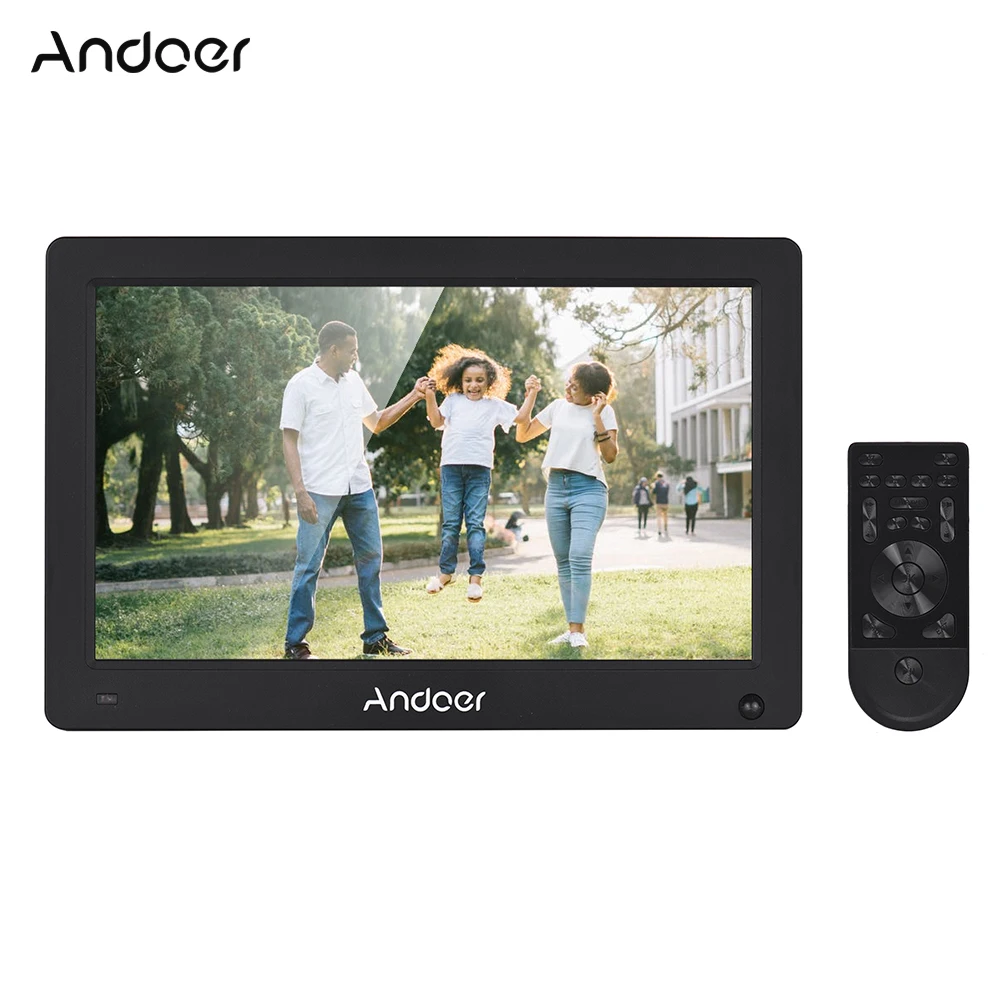 Andoer 11," Цифровая фоторамка ips полноэкранный электронный фотоальбом с высоким разрешением 1920*1280 поддержка 1080P HD видео