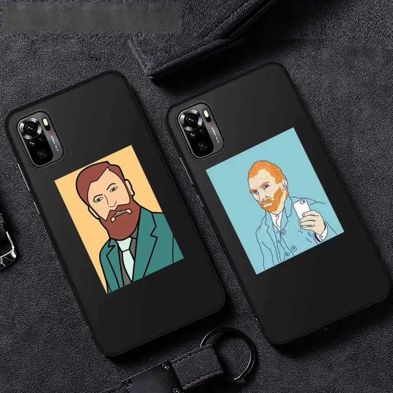 

Abstract oil painting Phone Case For Xiaomi Mi Redmi Note 7 8 9 pro 8T 9T 9S 9A 10 Lite pro