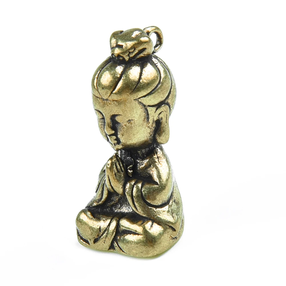 

Brass Buddha figurine Statue Ornament Home Indoor Household Decoration