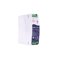 mean well wdr 120 12 180 550vac input voltage meanwell dc 12v 10a 120w single output industrial din rail power supply