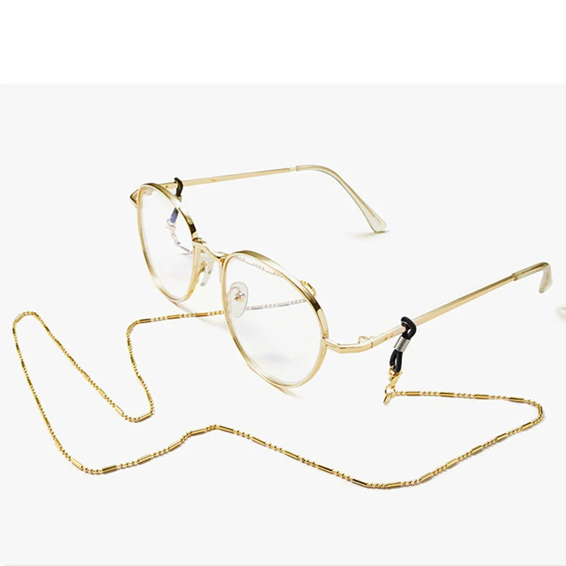 

Chic Metal Eyeglass Chain Lanyard Women Men 2020 Fashion Neck Strap Cord Non-slip Sunglasses Chains Holder Casual Glasses Rope