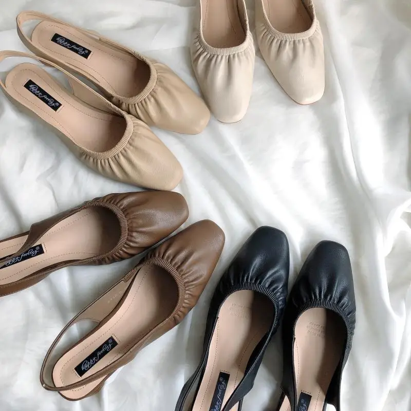 

Wrinkled Vintage Sandals Shoes for Women Sandals for Women Blue Heels Green Heels Women Shoes