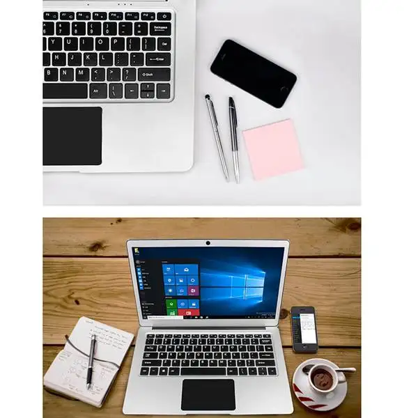 Джемпер Ezbook 3 Pro Windows 10 Ноутбук 13,3 дюймов Fhd Безель, Intel тонкий ультрабук портативный, 6 Гб Ram 64 ГБ Rom, металлический корпус L