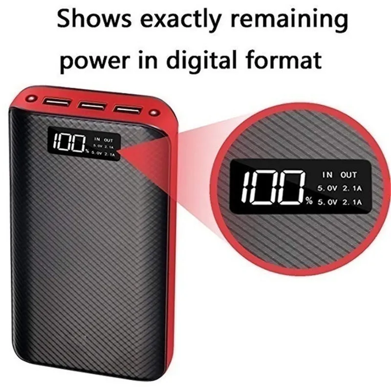 power bank 50000mah external battery charging suitable for office mountaineering cycling portable mobile phone chargers free global shipping